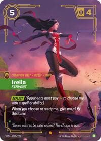 Irelia, Fervent - Spiritforged - Riftbound: League of Legends Trading Card Game card
