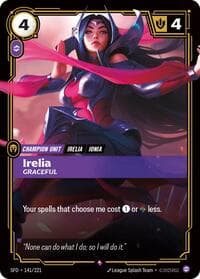 Irelia, Graceful - Spiritforged - Riftbound: League of Legends Trading Card Game card