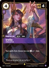 Irelia, Graceful (Alternate Art) - Spiritforged - Riftbound: League of Legends Trading Card Game card