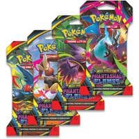 Phantasmal Flames Sleeved Booster Pack Art Bundle [Set of 4] - ME02: Phantasmal Flames - Pokemon card