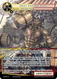 Uruk's Fistflame Giant - Journey to Ravidra - Force of Will card
