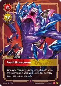 Rek'sai, Void Burrower - Spiritforged - Riftbound: League of Legends Trading Card Game card