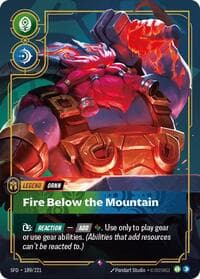 Ornn, Fire Below the Mountain - Spiritforged - Riftbound: League of Legends Trading Card Game card