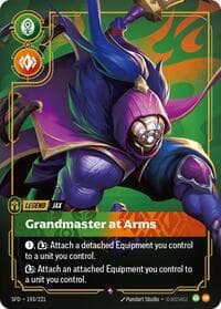 Jax, Grandmaster At Arms - Spiritforged - Riftbound: League of Legends Trading Card Game card