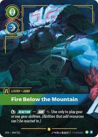 Ornn, Fire Below the Mountain (Overnumbered) - Spiritforged - Riftbound: League of Legends Trading Card Game card