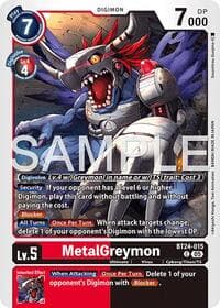 MetalGreymon - Time Stranger - Digimon Card Game card
