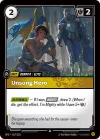 Unsung Hero - Spiritforged - Riftbound: League of Legends Trading Card Game card