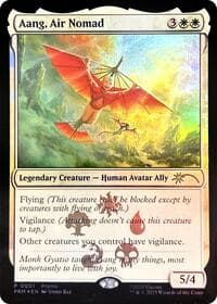 Aang, Air Nomad - Media Promos - Magic: The Gathering card
