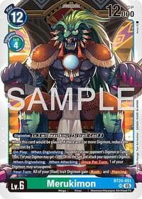 Merukimon - Time Stranger - Digimon Card Game card