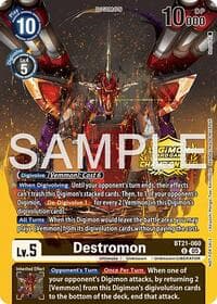 Destromon (Championship 25-26 Season 2 Tamers Pack) - World Convergence - Digimon Card Game card