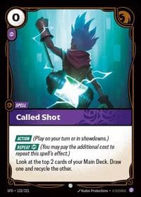 Called Shot - Spiritforged - Riftbound: League of Legends Trading Card Game card