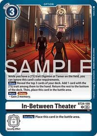 In-Between Theater - Time Stranger - Digimon Card Game card