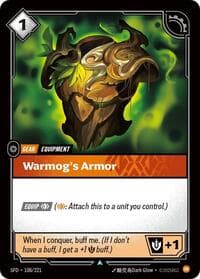Warmog's Armor - Spiritforged - Riftbound: League of Legends Trading Card Game card