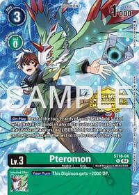 Pteromon (Championship 25-26 Season 2 Tamers Pack) - Starter Deck 18: Guardian Vortex - Digimon Card Game card