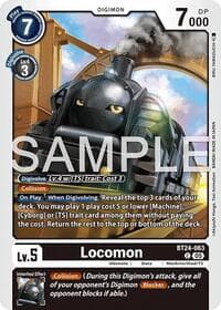 Locomon - Time Stranger - Digimon Card Game card