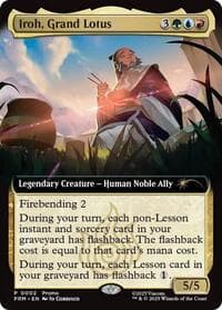 Iroh, Grand Lotus (Extended Art) - Unique and Miscellaneous Promos - Magic: The Gathering card
