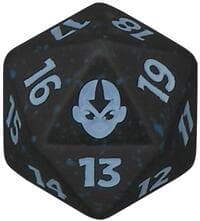 Avatar: The Last Airbender Prerelease Spindown Life Counter (Blue) - Wizards of the Coast Dice - Life Counters card