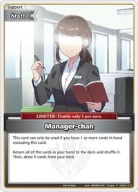 Manager-chan (P) - hololive OFFICIAL CARD GAME Promos - Hololive card