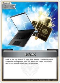 Sub PC (P) - hololive OFFICIAL CARD GAME Promos - Hololive card