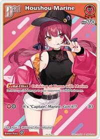 Houshou Marine (P) (hBP02-029) - hololive OFFICIAL CARD GAME Promos - Hololive card
