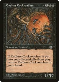 Endless Cockroaches - Portal - Magic: The Gathering card
