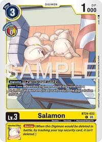Salamon - Time Stranger - Digimon Card Game card