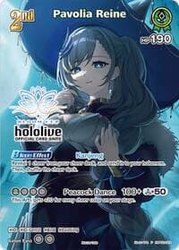 Pavolia Reine (P) - hololive OFFICIAL CARD GAME Promos - Hololive card