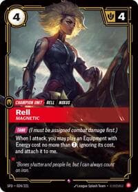 Rell, Magnetic - Spiritforged - Riftbound: League of Legends Trading Card Game card