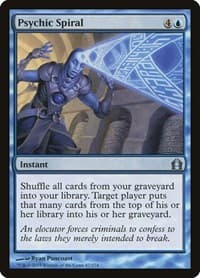 Psychic Spiral - Return to Ravnica - Magic: The Gathering card