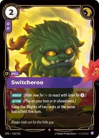 Switcheroo - Spiritforged - Riftbound: League of Legends Trading Card Game card