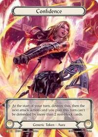 Confidence - FAB394 - Flesh and Blood: Promo Cards - Flesh and Blood TCG card
