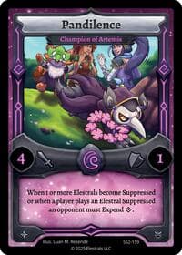 Pandilence - Champion of Artemis - Shattered Stars Chapter 2 [SS2] - Elestrals card
