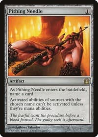 Pithing Needle - Return to Ravnica - Magic: The Gathering card
