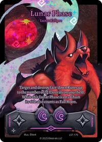 Lunar Phase - Lunar Eclipse (Full Art) - Shattered Stars Chapter 2 [SS2] - Elestrals card