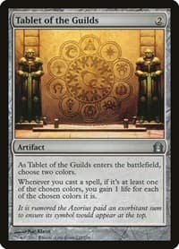 Tablet of the Guilds - Return to Ravnica - Magic: The Gathering card