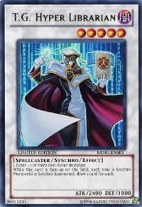 T.G. Hyper Librarian - Return of the Duelist SE - YuGiOh card