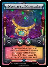 Necklace of Harmonia - Shattered Stars Chapter 2 [SS2] - Elestrals card