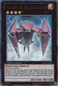 Number 16: Shock Master - Shonen Jump Magazine Promos - YuGiOh card