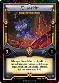 Sparkitt - Escaped from Tartarus (Stellar) - Shattered Stars Chapter 2 [SS2] - Elestrals card