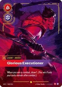 Draven, Glorious Executioner (Overnumbered) - Spiritforged - Riftbound: League of Legends Trading Card Game card