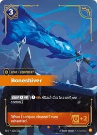 Boneshiver - Spiritforged - Riftbound: League of Legends Trading Card Game card