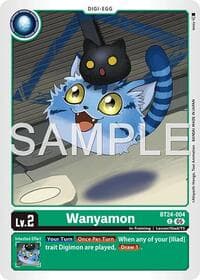 Wanyamon - Time Stranger - Digimon Card Game card