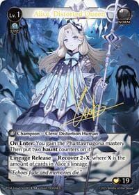 Alice, Distorted Queen (CSR) - Phantom Monarchs - Grand Archive TCG card