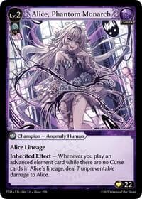 Alice, Phantom Monarch - Phantom Monarchs - Grand Archive TCG card