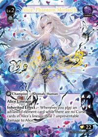 Alice, Phantom Monarch (CUR) - Phantom Monarchs - Grand Archive TCG card