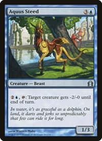Aquus Steed - Return to Ravnica - Magic: The Gathering card