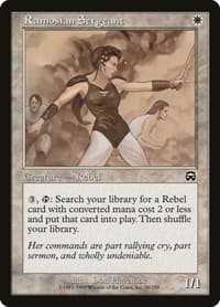 Ramosian Sergeant - Mercadian Masques - Magic: The Gathering card