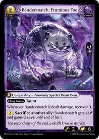 Bandersnatch, Frumious Foe - Phantom Monarchs - Grand Archive TCG card
