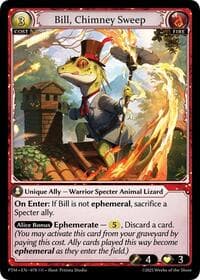 Bill, Chimney Sweep - Phantom Monarchs - Grand Archive TCG card