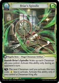 Briar's Spindle - Phantom Monarchs - Grand Archive TCG card